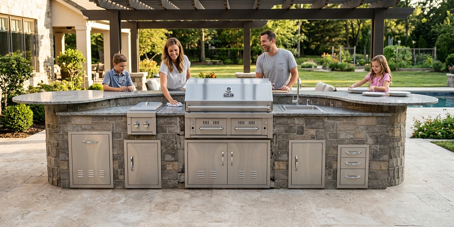 virtual outdoor kitchen